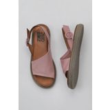 Bueno Shoes 01WY6609 Gül Kurusu Deri Kadın Sandalet