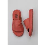 Bueno Shoes 01WY9400 Mercan Deri Kadın Düz Terlik