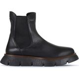 Bueno Shoes 01WZ1503 Siyah Deri Düz Kadın Bot