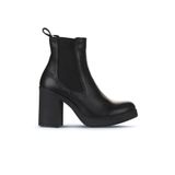 Bueno Shoes 01WZ3202 Siyah Deri Kadın Topuklu Bot