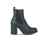 Bueno Shoes 01WZ3202 Yeşil Deri Kadın Topuklu Bot