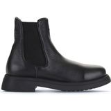 Bueno Shoes 01WZ4007 Siyah Deri Düz Kadın Bot