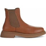 Bueno Shoes 01WZ4007 Taba Düz Deri Kadın Bot