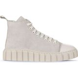 Bueno Shoes 01WZ4101 Bej Süet Düz Kadın Bot