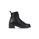 Bueno Shoes 01WZ4400 Siyah Deri Kadın Bot