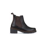 Bueno Shoes 01WZ4402 Siyah Deri Topuklu Kadın Bot