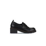 Bueno Shoes 01WZ4404 Siyah Deri Kadın Topuklu Ayakkabı