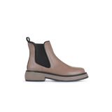 Bueno Shoes 01WZ4501 Gri Vizon Deri Düz Kadın Bot