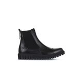 Bueno Shoes 01WZ5202 Siyah Deri Kadın Düz Bot