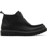 Bueno Shoes 01WZ5206 Siyah Deri Kadın Düz Bot