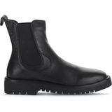 Bueno Shoes 01WZ6702 Siyah Deri Düz Kadın Bot