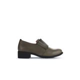 Bueno Shoes 01WZ7403 Haki Deri Kadın Klasik Ayakkabı