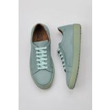 Bueno Shoes 01WZ7701 Yeşil Açık Deri Kadın Günlük Ayakkabı