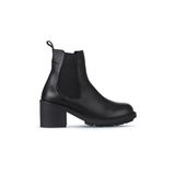 Bueno Shoes 01WZ7902 Siyah Deri Kadın Topuklu Bot