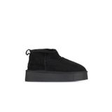 Bueno Shoes 05AG2074054 Siyah Süet Kadın Dolgu Topuklu Bot