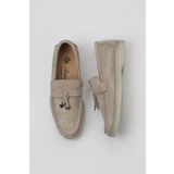 Bueno Shoes 05WS101 Bej Süet Kadın Günlük Ayakkabı