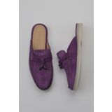 Bueno Shoes 05WT103 Mor Süet Kadın Düz Terlik