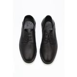 Bueno Shoes 07m0963 Siyah Messi Deri Erkek Klasik Ayakkabı