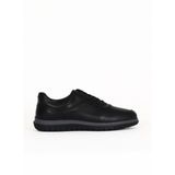 Bueno Shoes 07MA23292028 Siyah Atlas Deri Erkek Günlük Ayakkabı