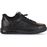 Bueno Shoes 07MA24149111 Siyah Atlas Baskılı Deri Erkek Günlük Ayakkabı
