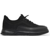 Bueno Shoes 07MA24262120 Siyah Atlas Dante Deri Erkek Günlük Ayakkabı