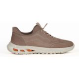 Bueno Shoes 07MA28212522 Gri Dante Deri Erkek Günlük Ayakkabı