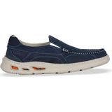 Bueno Shoes 07MA28472521 Mavi Dante Deri Erkek Günlük Ayakkabı