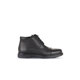 Bueno Shoes 07MB24542087 Siyah Atlas-Flotter Deri Erkek Bot