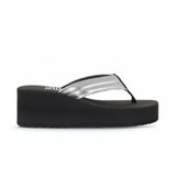 Bueno Shoes 26WT190664 Gümüş Soft Mat Ayna Dolgu Topuklu Kadın Terlik