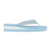 Bueno Shoes 26WT202135 Mavi Açık Soft Mat Kadın Parmak Arası Terlik