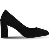 Bueno Shoes 39WA2029 Siyah Süet Kadın Topuklu Ayakkabı