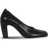 Bueno Shoes 42WA6243 Siyah Deri Kadın Topuklu Ayakkabı