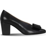 Bueno Shoes 42WA6326 Siyah Deri Kadın Topuklu Ayakkabı