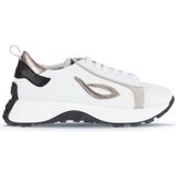 Bueno Shoes Beyaz Bej Deri-Süet Kadın Spor Ayakkabı 01wa8601 - Beyaz - Bej