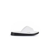 Bueno Shoes Beyaz Deri/örgü Erkek Düz Terlik 25mt2230