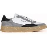 Bueno Shoes Beyaz Siyah Deri Erkek Spor Ayakkabı 16WA8243 16WA8243 - Siyah - Beyaz
