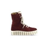 Bueno Shoes Bordo Süet Kadın Spor Bot 01wt3404