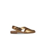 Bueno Shoes Bronz Deri Kadın Düz Sandalet 01ws2311