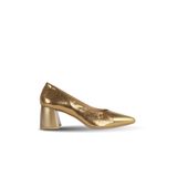 Bueno Shoes Bronz Parlak Deri Kadın Topuklu Ayakkabı 01we5801