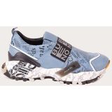 Bueno Shoes Deri Mavi Kadın Spor Ayakkabı