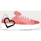 Bueno Shoes Deri Pudra Kadın Basklı Spor Ayakkabı