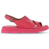 Bueno Shoes Fuşya Deri Kadın Düz Sandalet 01WA2605 01WA2605