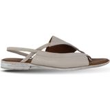 Bueno Shoes Gri Deri Kadın Düz Sandalet 01WE2300 01WE2300