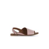Bueno Shoes Gül Kurusu Deri Kadın Düz Sandalet 01wa5700
