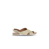 Bueno Shoes Haki Deri Kadın Sandalet 01wq5618