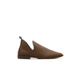 Bueno Shoes Kahverengi Deri Kadın Az Topuklu Ayakkabı 01wd3701