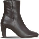 Bueno Shoes Kahverengi Deri Kadın Topuklu Bot 39WB2998 39WB2998