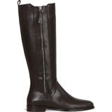 Bueno Shoes Kahverengi Deri Kadın Topuklu Çizme 33WC18505 33WC18505