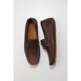 Bueno Shoes Kahverengi Flotter Deri Erkek Günlük Ayakkabı