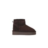 Bueno Shoes Kahverengi Süet Kadın Dolgu Topuklu Bot 05ag2034054